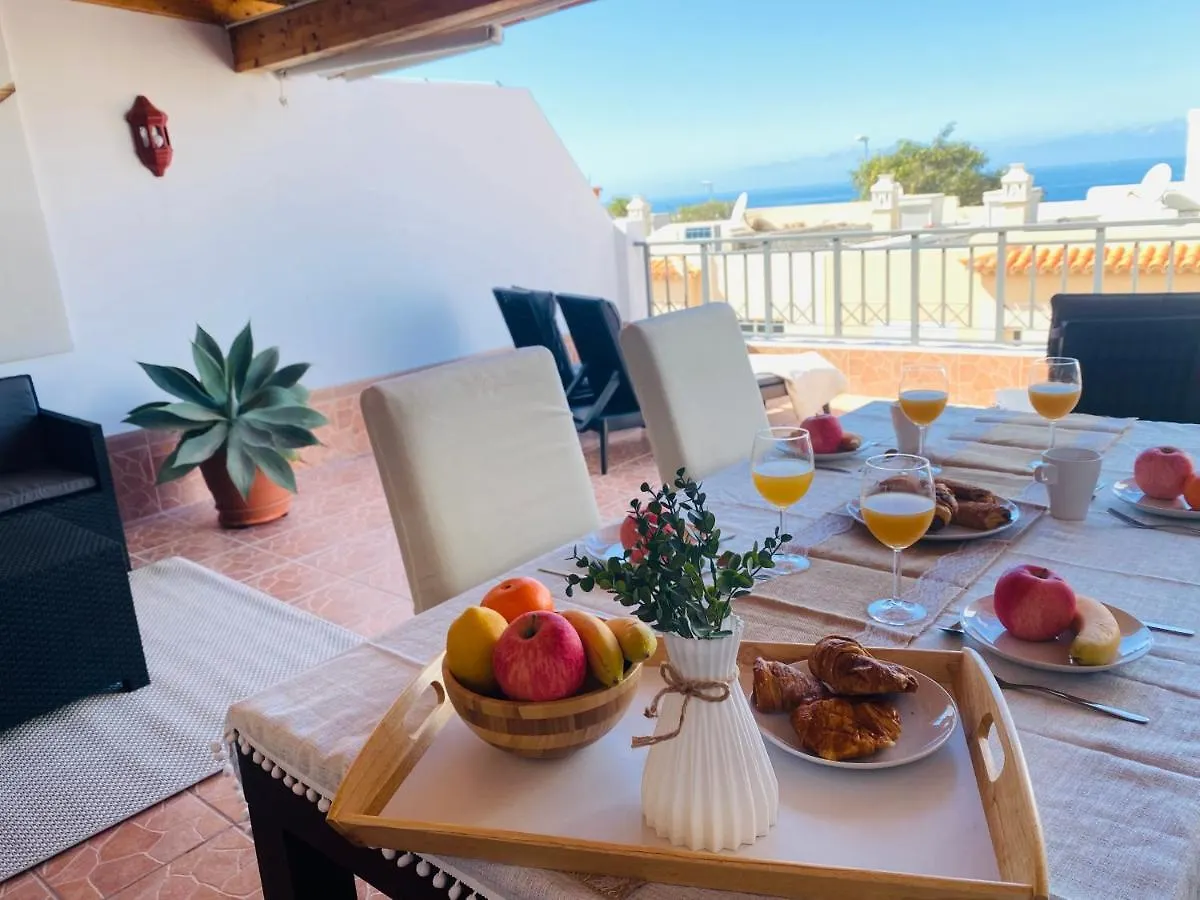 Apartment New Holiday Home Beautiful Sea View With Aircon, Costa Adeje Costa Adeje  Spanien